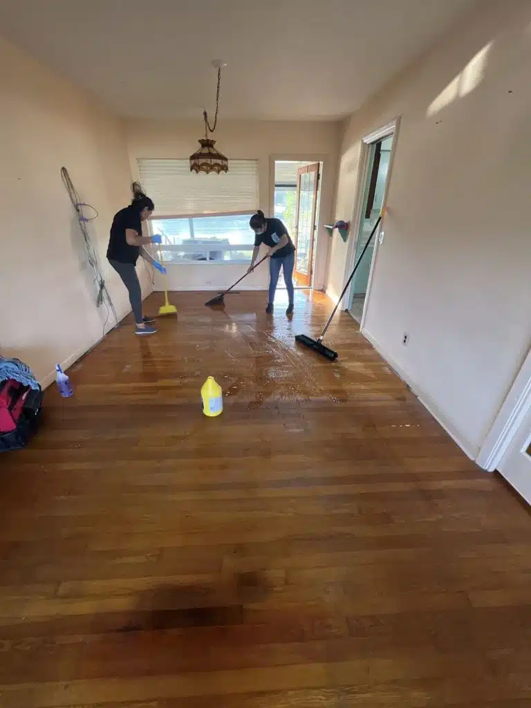 Bathroom tile refresh — tile and grout cleaning; clean shower grout