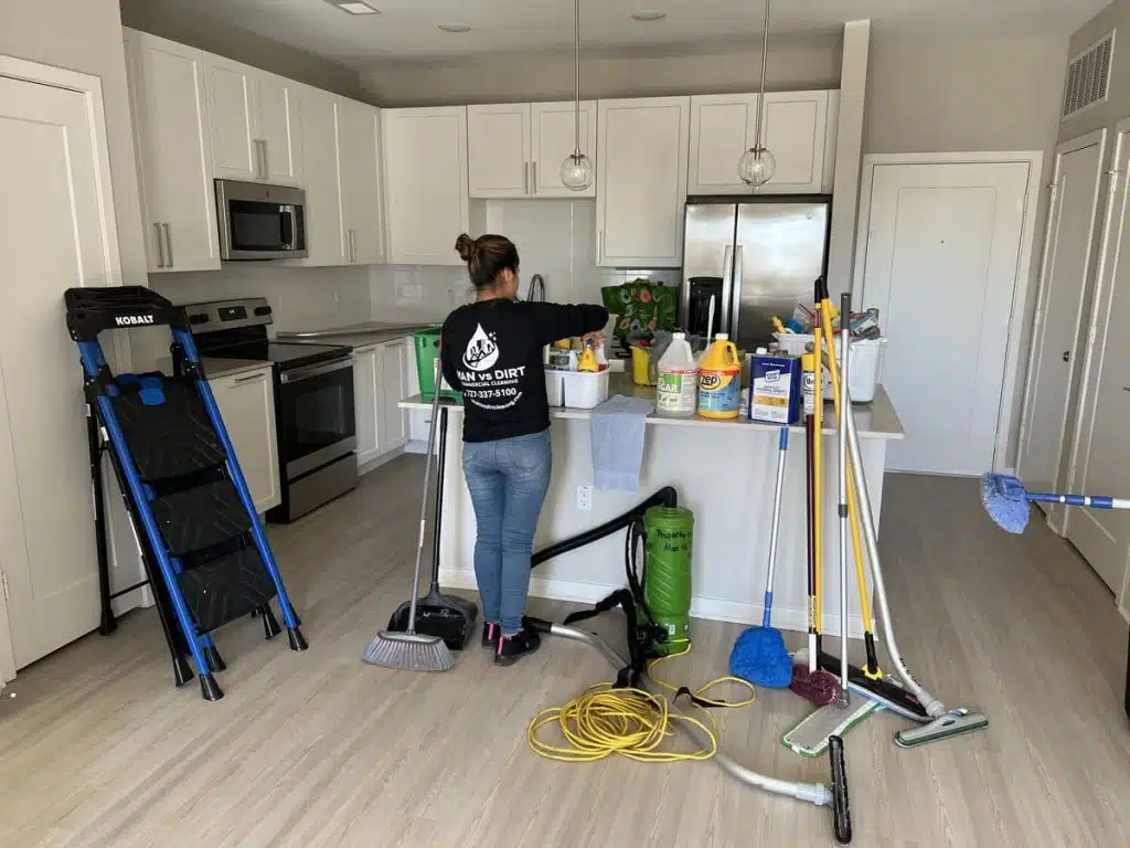 Kitchen detail work — deep cleaning services tampa; tampa house cleaning