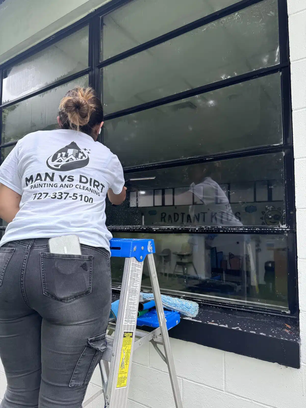 Exterior window service — window cleaning tampa fl; window washing tampa