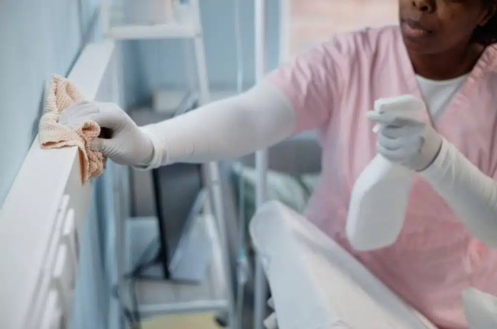 Cleaning vs. Sanitizing vs. Disinfecting